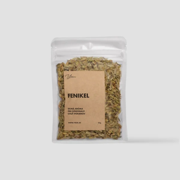 Yeem_fenikel Prírodný fenikel – korenie na podporu trávenia, osvieženie jedál a nápojov