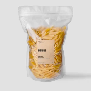 Yeem_penne Penne cestoviny v papierovom balení značky YEEM, ideálne na prípravu talianskych jedál.